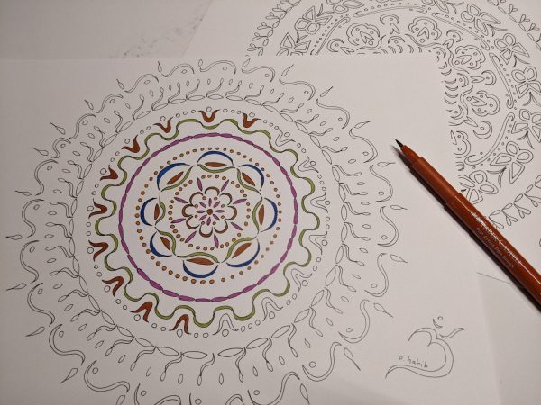Mandala Kits for Coloring Meditation