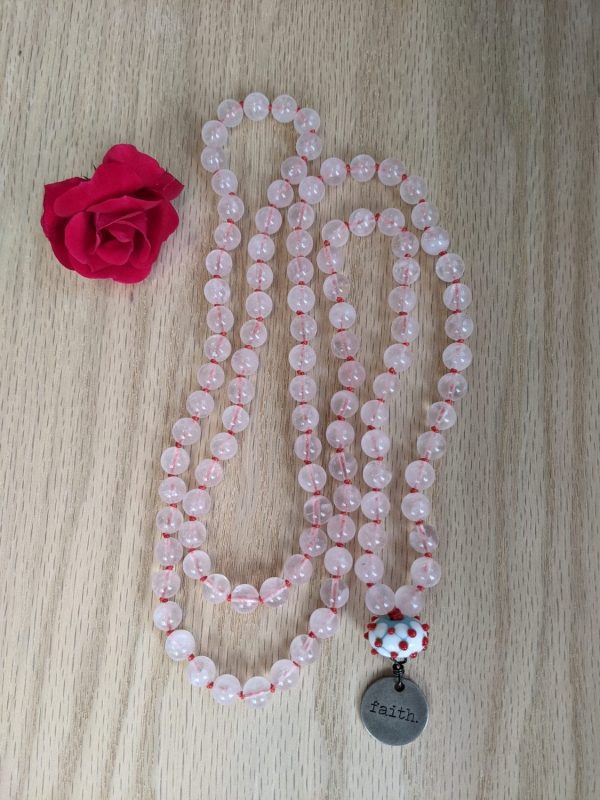 Rose Quartz Mala - Image 2